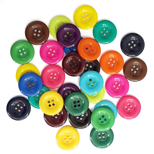 4 Hole 25mm Button