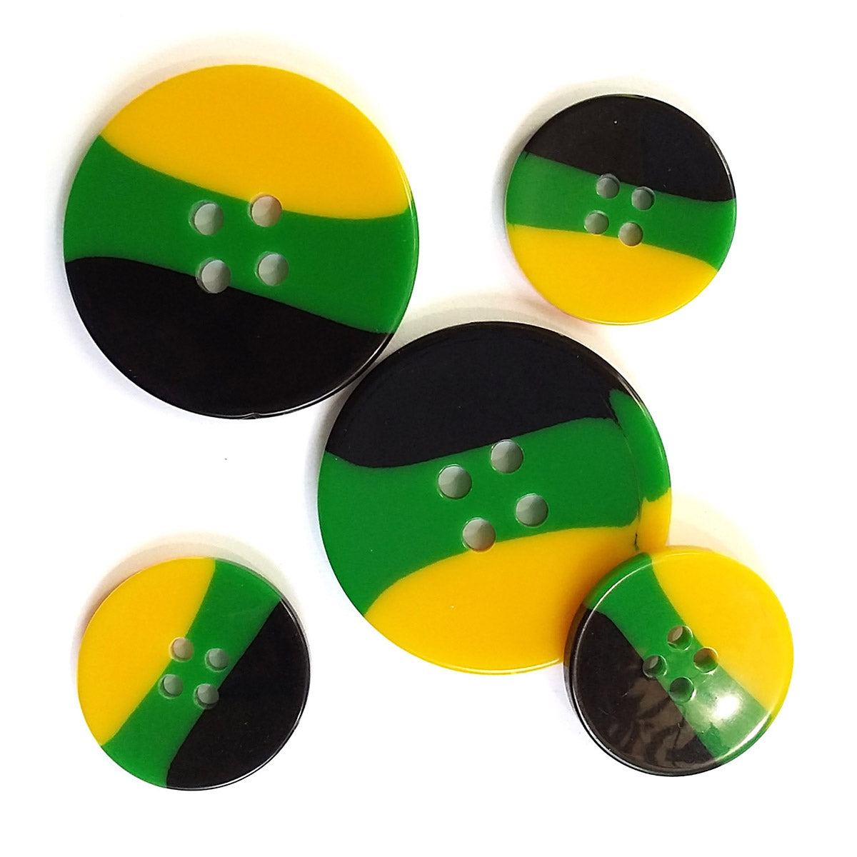 Rasta Buttons